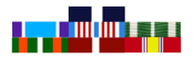 United States Coast Guard Military Ribbons in Order of Precedence Charts
